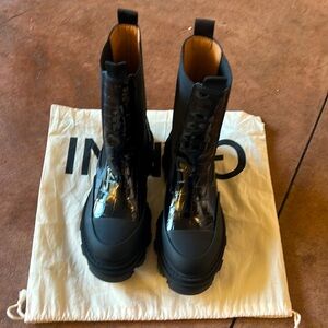 GANNI Croc effect Chelsea Boot size EUR 40